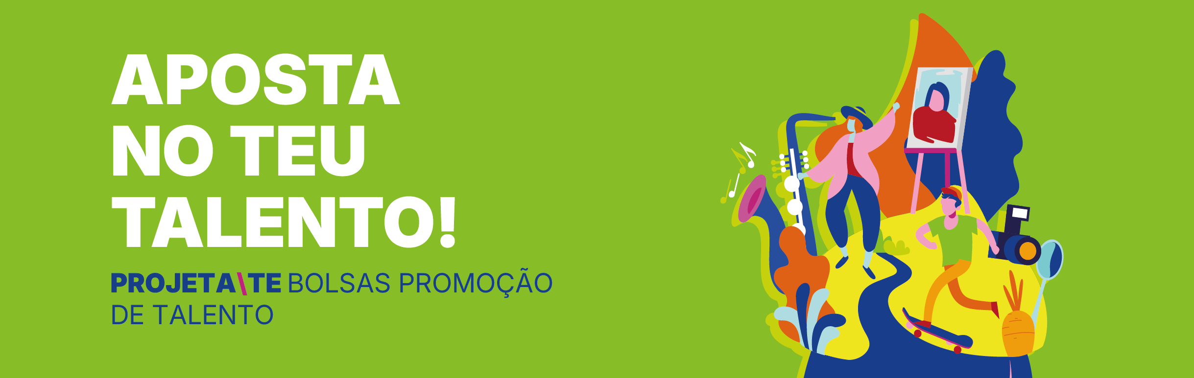 Bolsas de promoção de talento
