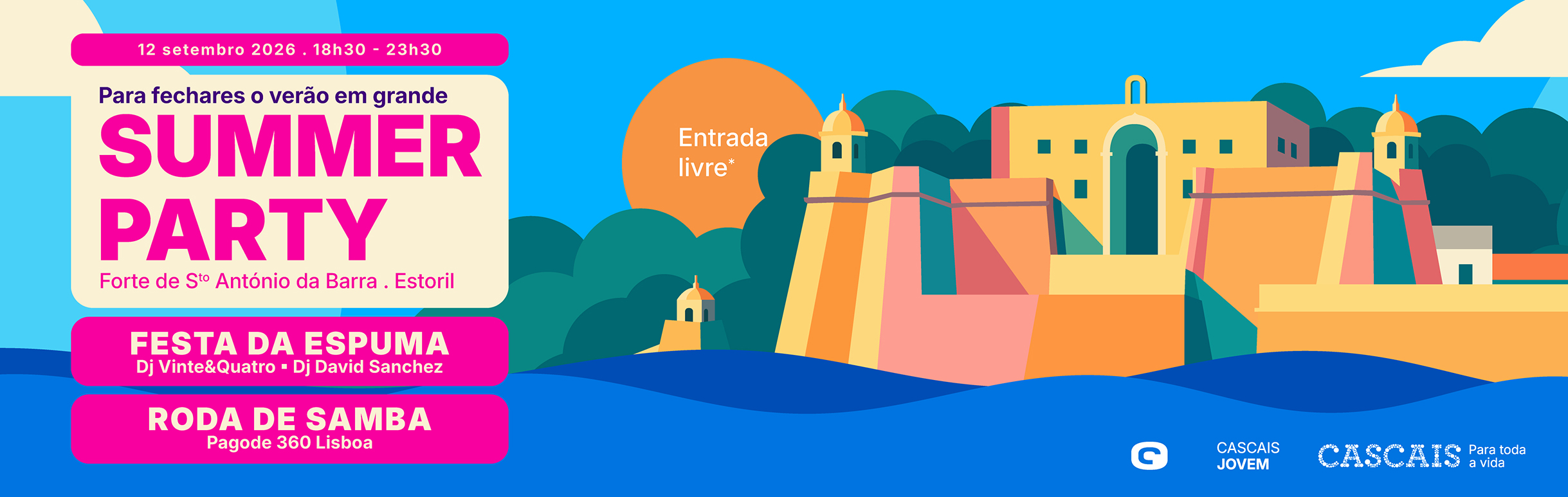 Banner Cascais Summer Party