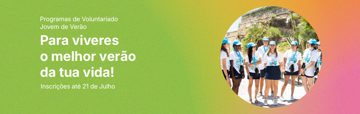 Inscrições Voluntariado de Verão