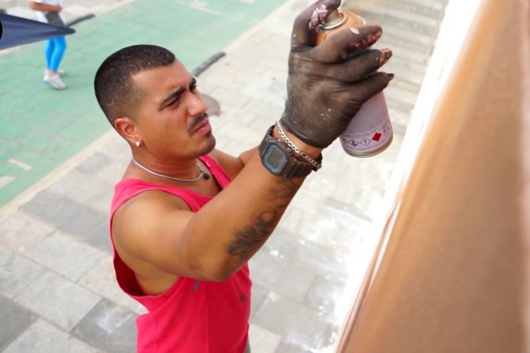 Embedded thumbnail for Making Off - Mural 20 anos Voluntariado Jovem @ Cascais Jovem